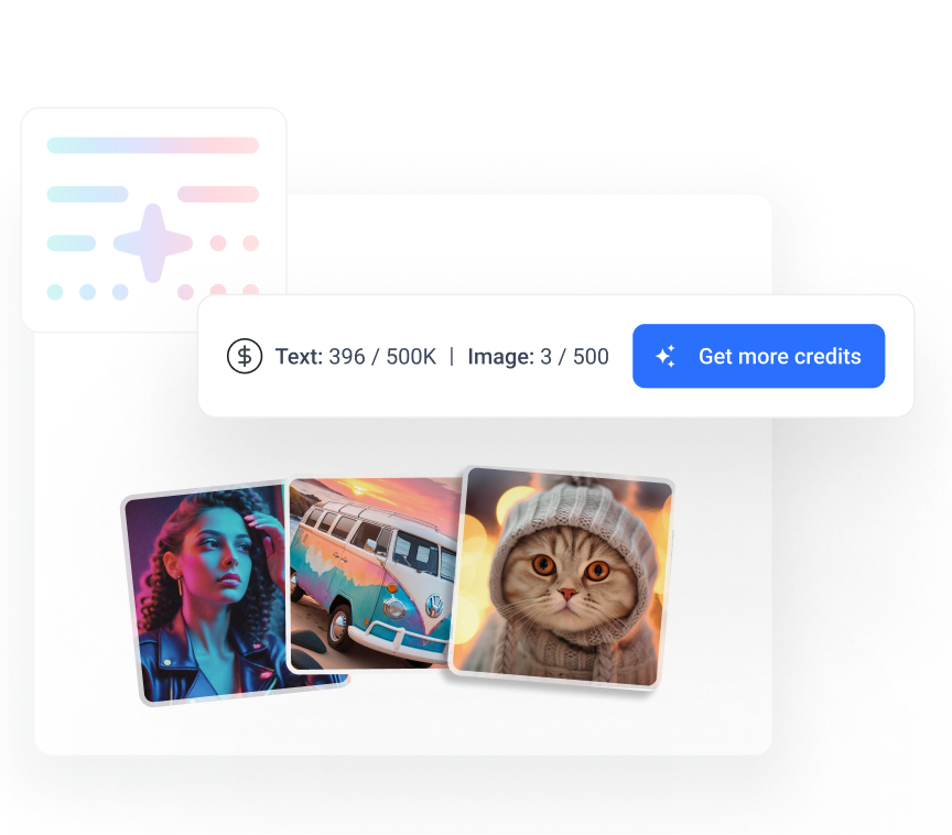 Track your AI credit usage